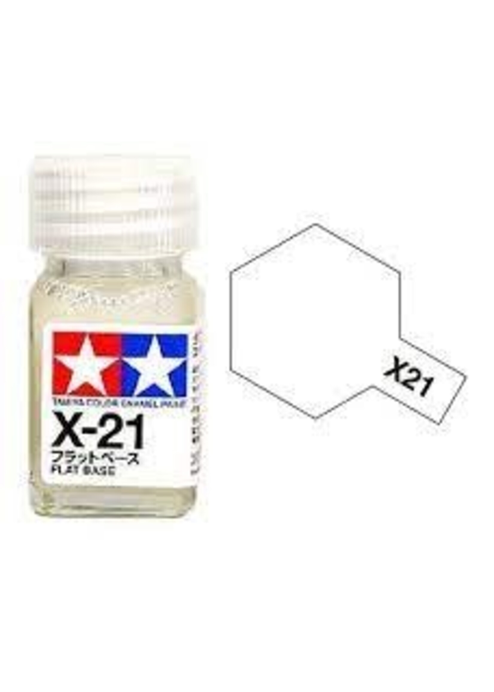 Tamiya TAMEX21 Enamel Flat Base (10ml)