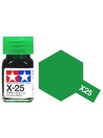 Tamiya TAMEX25 Enamel Gloss Clear Green (10ml)