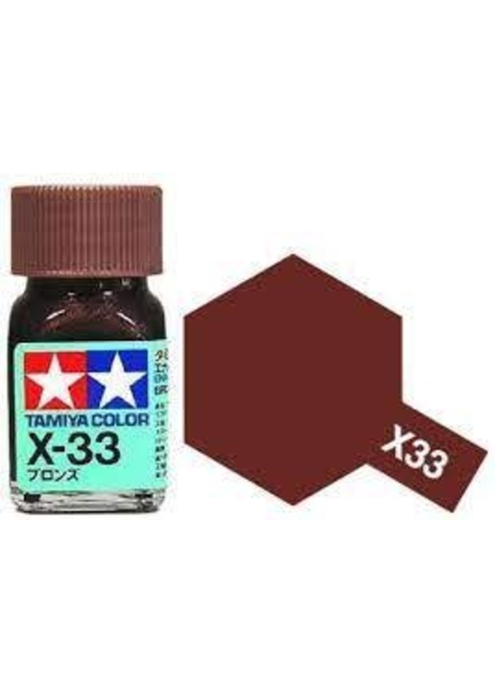 Tamiya TAMEX33 Enamel Gloss Bronze (10ml)