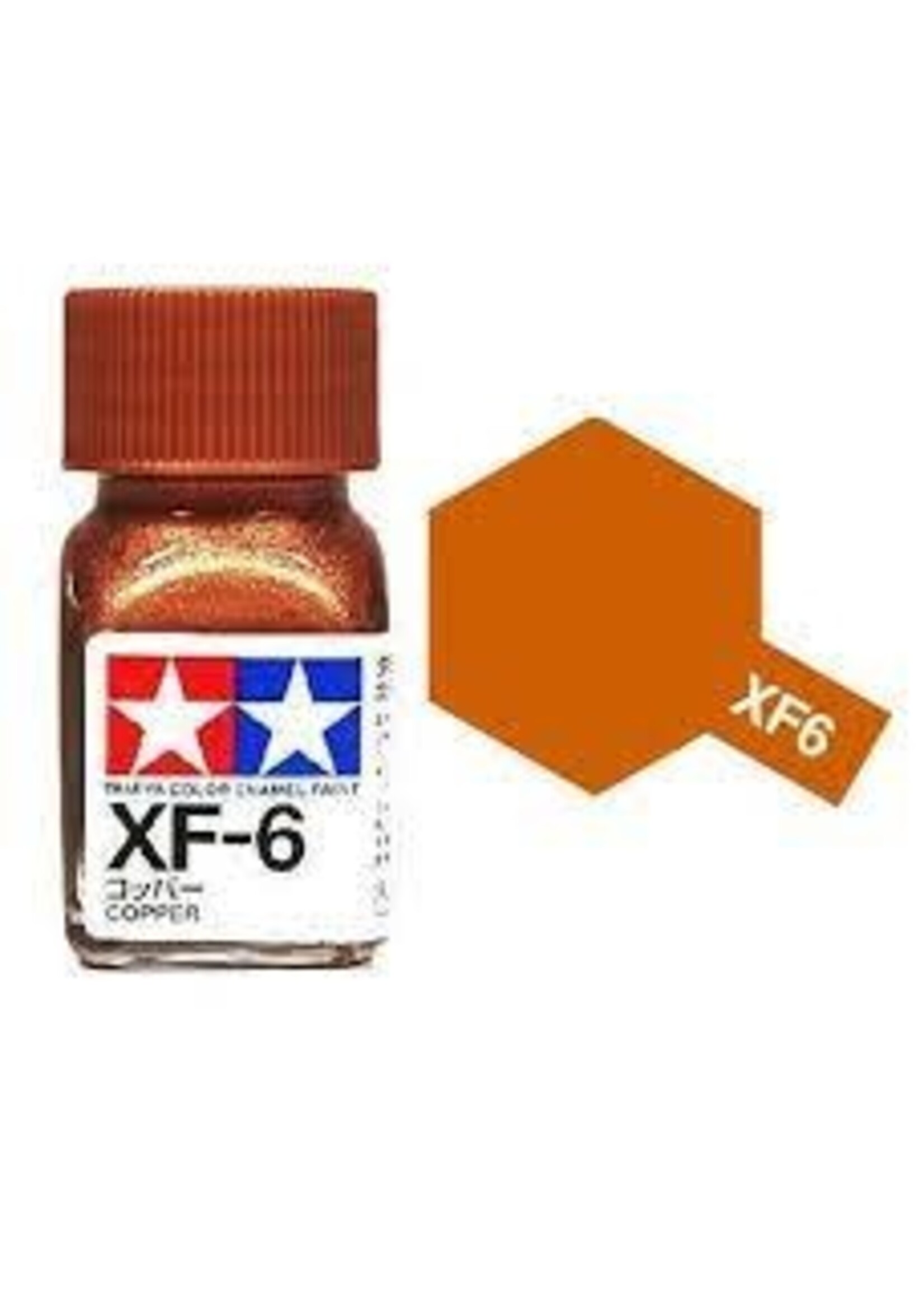 Tamiya TAMEXF06 Enamel Flat Copper (10ml)