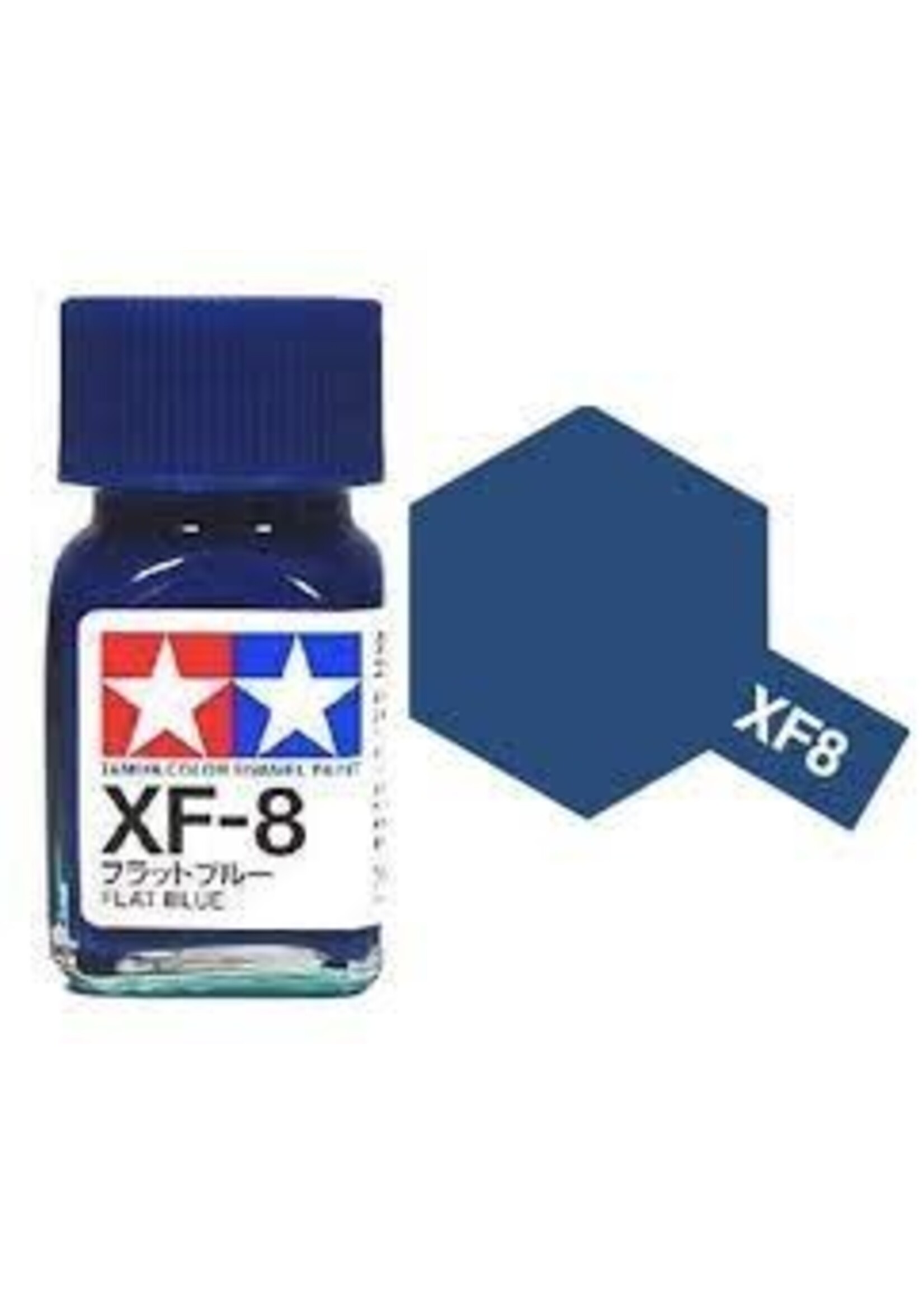 Tamiya TAMEXF08 Enamel Flat Blue (10ml)