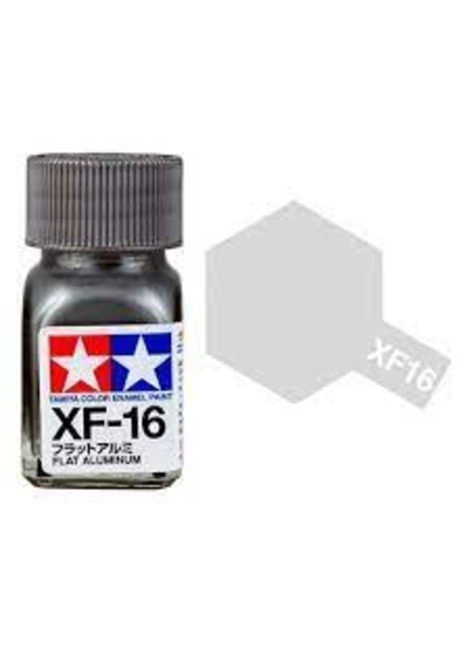 Tamiya TAMEXF16 Enamel Flat Aluminum (10ml)