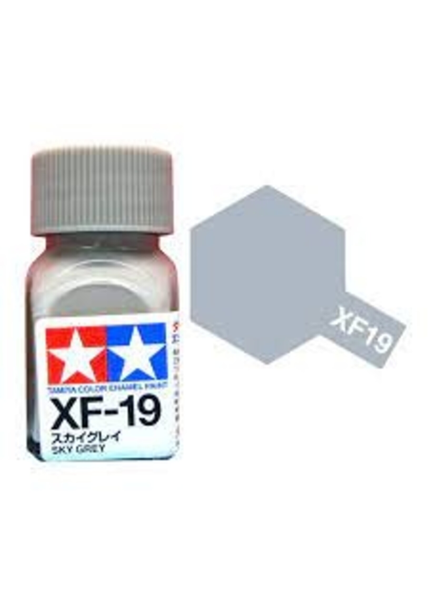 Tamiya TAMEXF19 Enamel Flat Sky Grey (10ml)