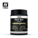 Vallejo VAL26812 Black Thick Mud (200ml)