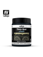Vallejo VAL26812 Black Thick Mud (200ml)