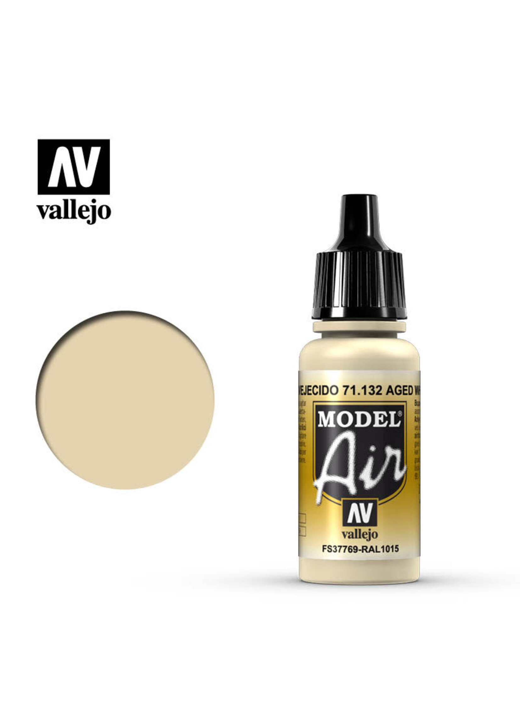 Vallejo VAL71132 Model Air Aged White (17ml)