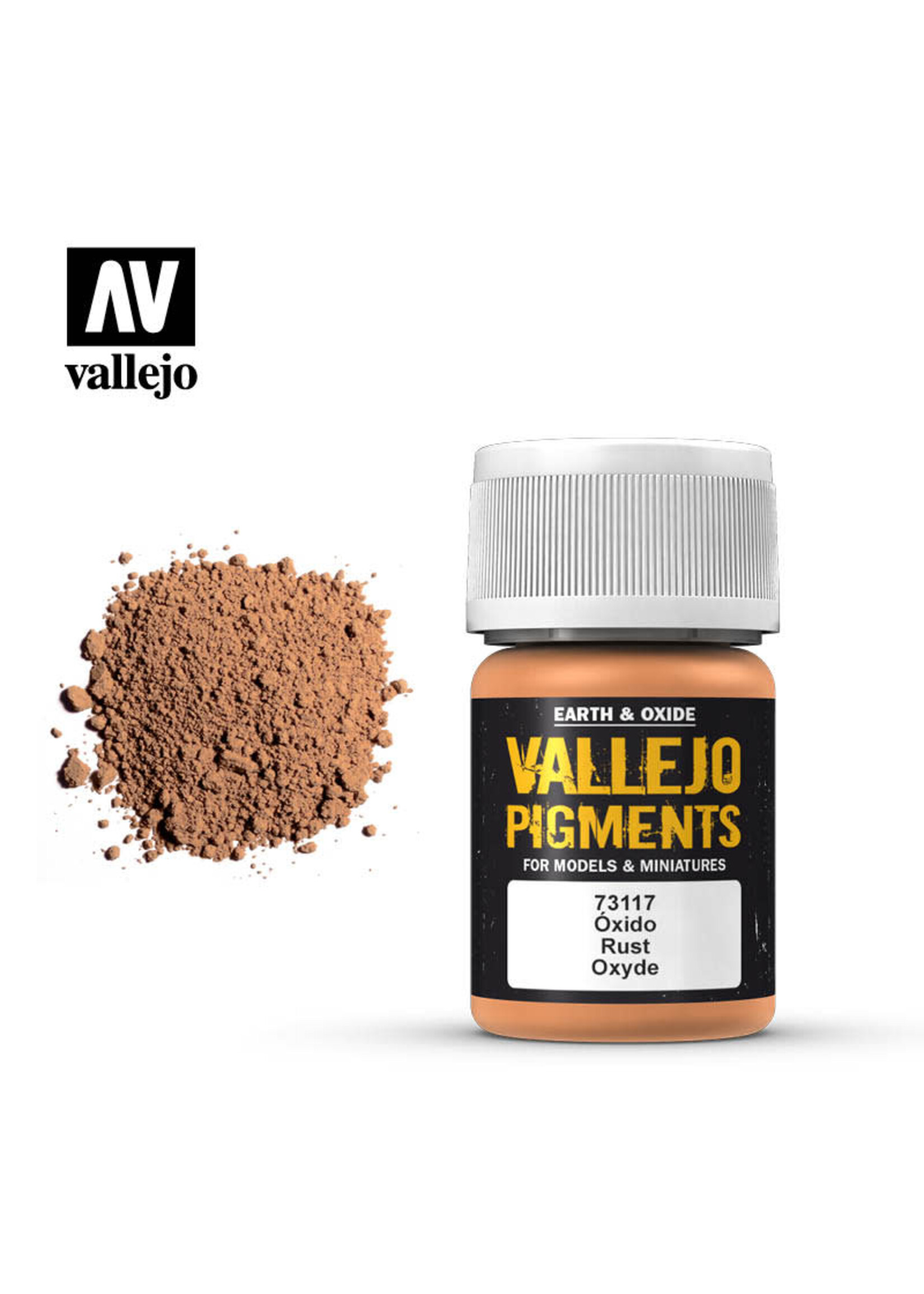 Vallejo VAL73117 Pigment Rust (30ml)