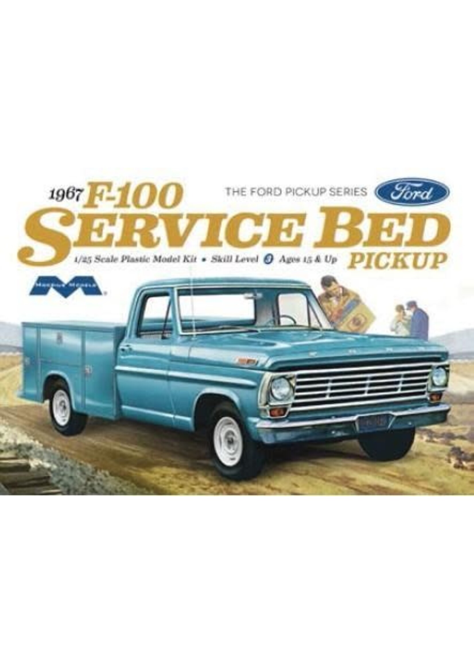 Moebius MOE1239 1967 Ford F100 Service Bed (1/25)