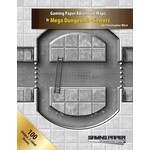Gaming Paper P6122 Mega Dungeon 3 Sewer Tunnels (Paper Adventure Maps)