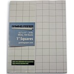 Gaming Paper P1111 Gaming Paper 1 inch Squares (100pc)