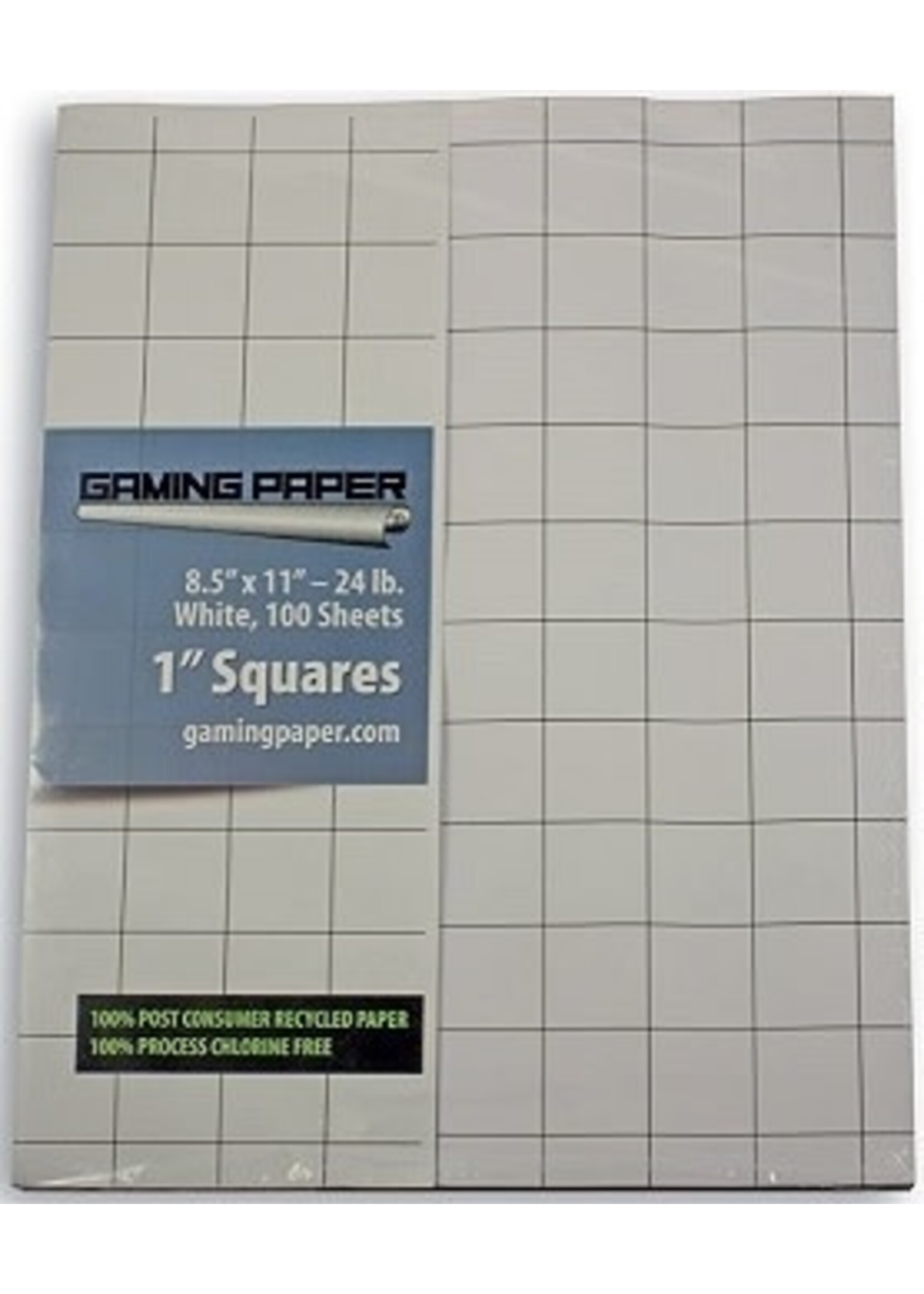 Gaming Paper P1111 Gaming Paper 1 inch Squares (100pc)