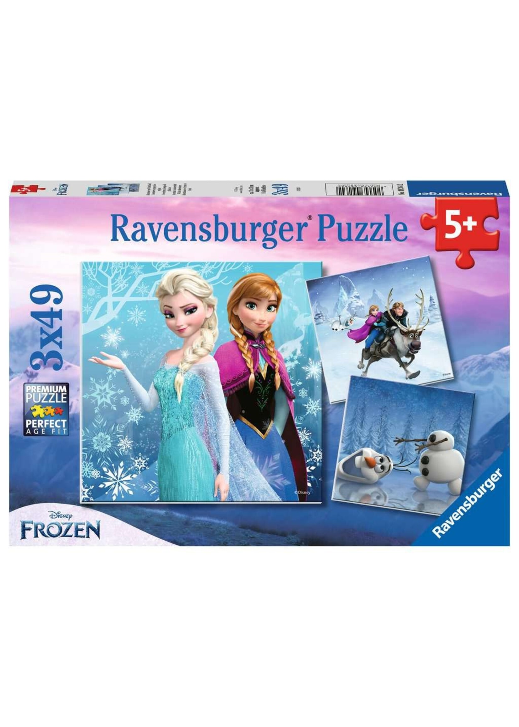 Ravensburger RAV09264 Winter Adventures (Puzzle3x49)