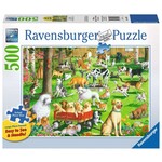 Ravensburger RAV14870 At the Dog Park (Puzzle500)