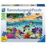 Ravensburger RAV17456 Race of the Baby Sea Turtles (Puzzle500)