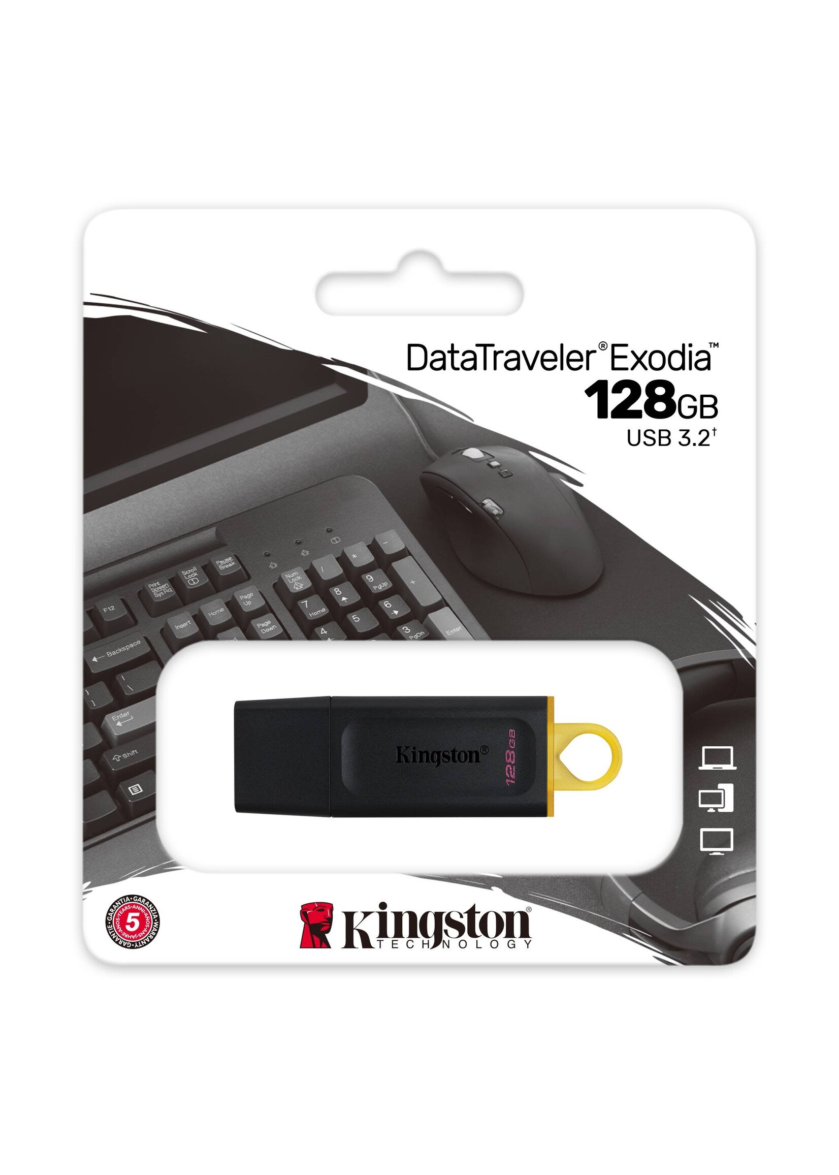 Kingston Kingston 128GB USB3 DataTraveller
