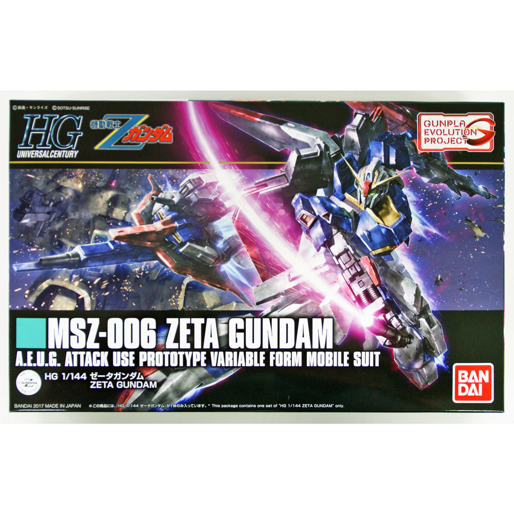 Bandai Bandai HGUC #203 1/144 Zeta Gundam