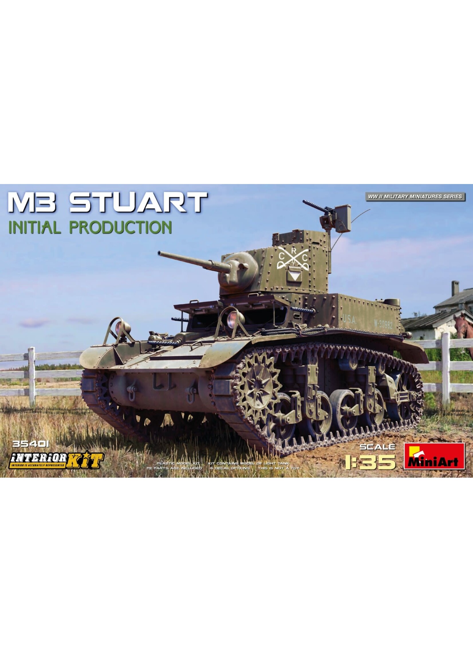 MiniArt MIN35401 M3 Stuart Initial Production (1/35)