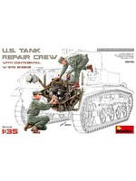 MiniArt MIART35461 US Tank Repair Crew with Continental W-670 Engine (1/35)