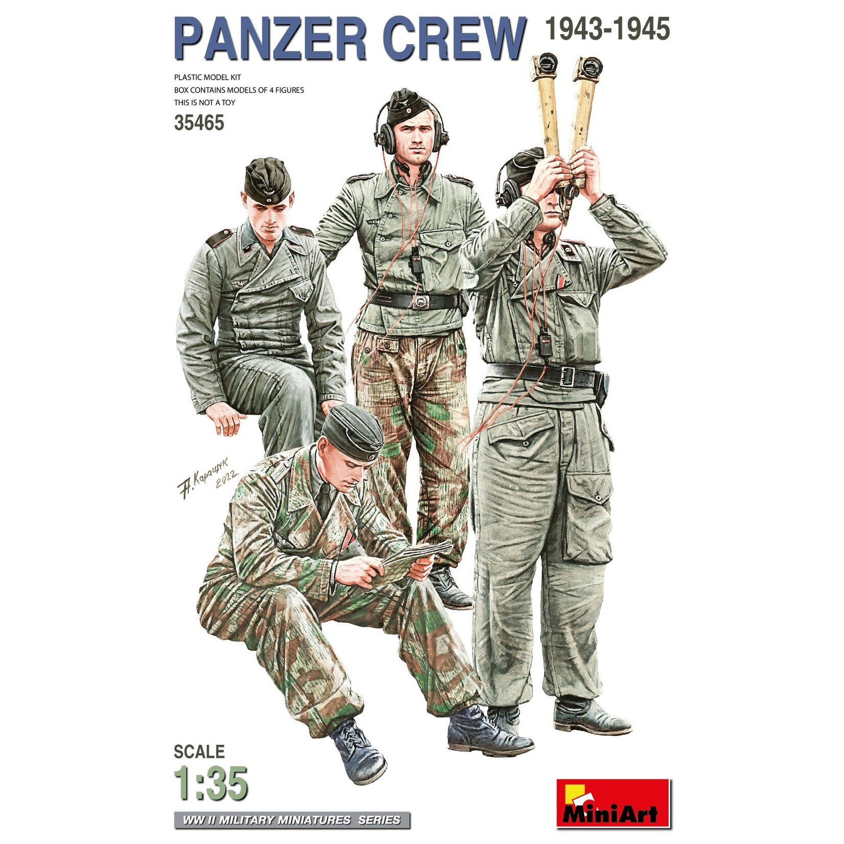 MiniArt MIN35465 Panzer Crew 1943-1945 (1/35)