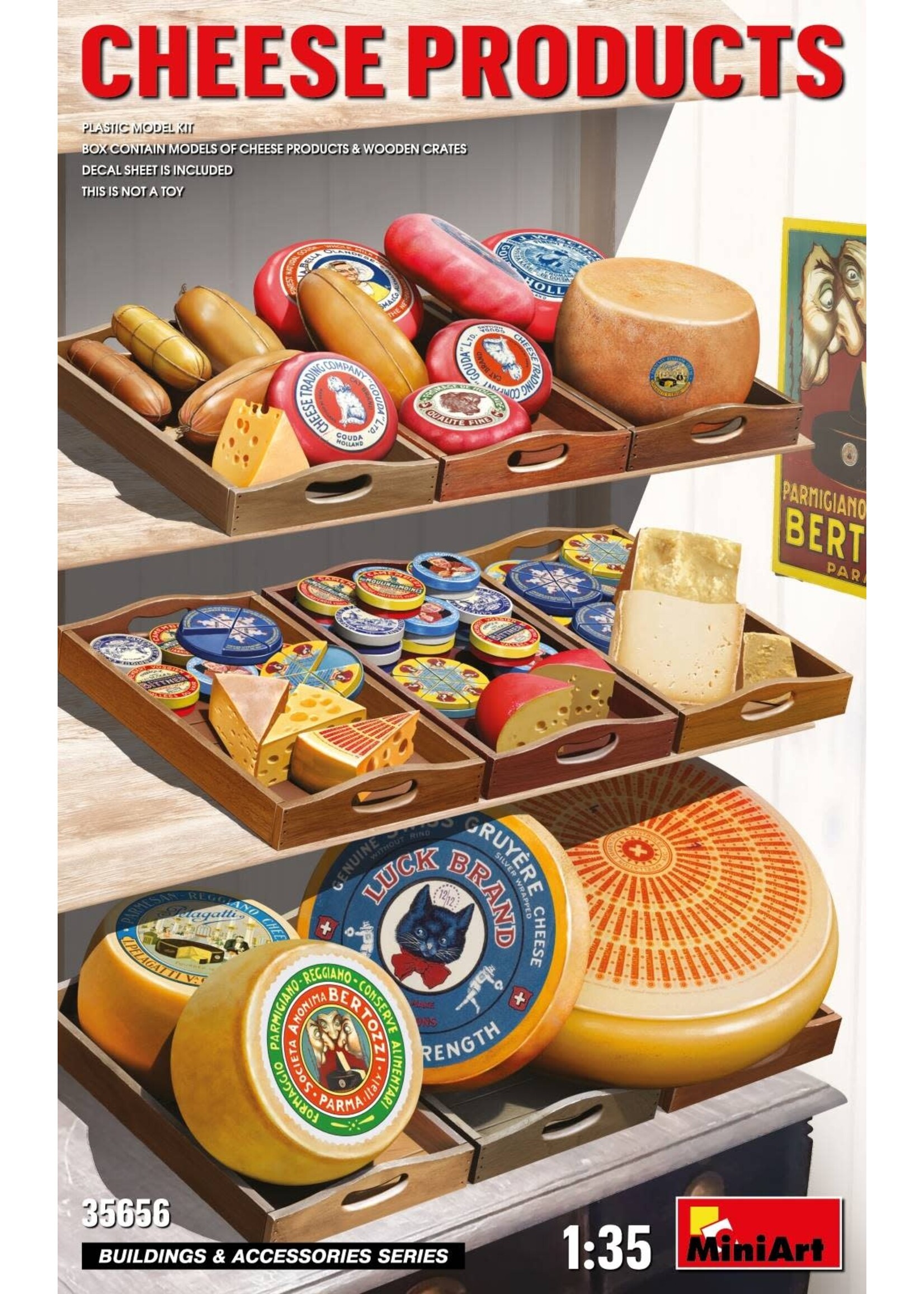 MiniArt MIN35656 Cheese Products (1/35)