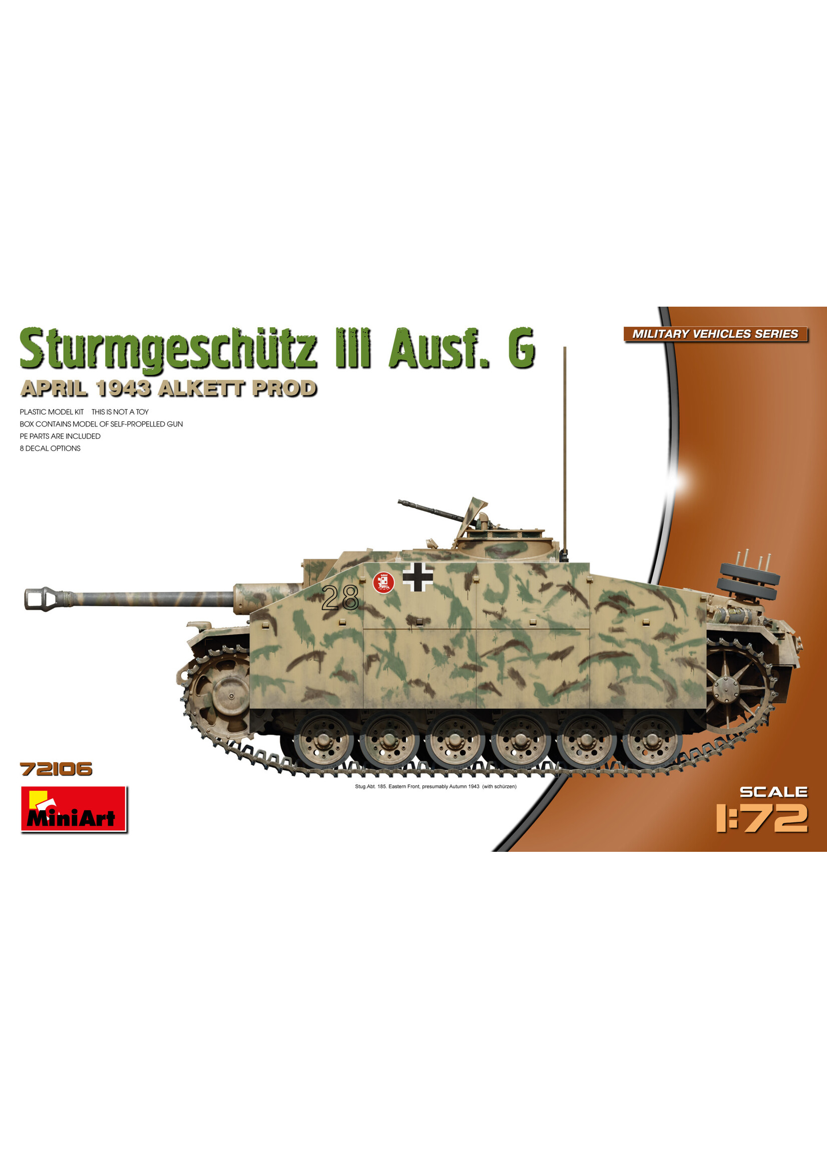 MiniArt MIART72106 StuG III Ausf.G 1943 Production