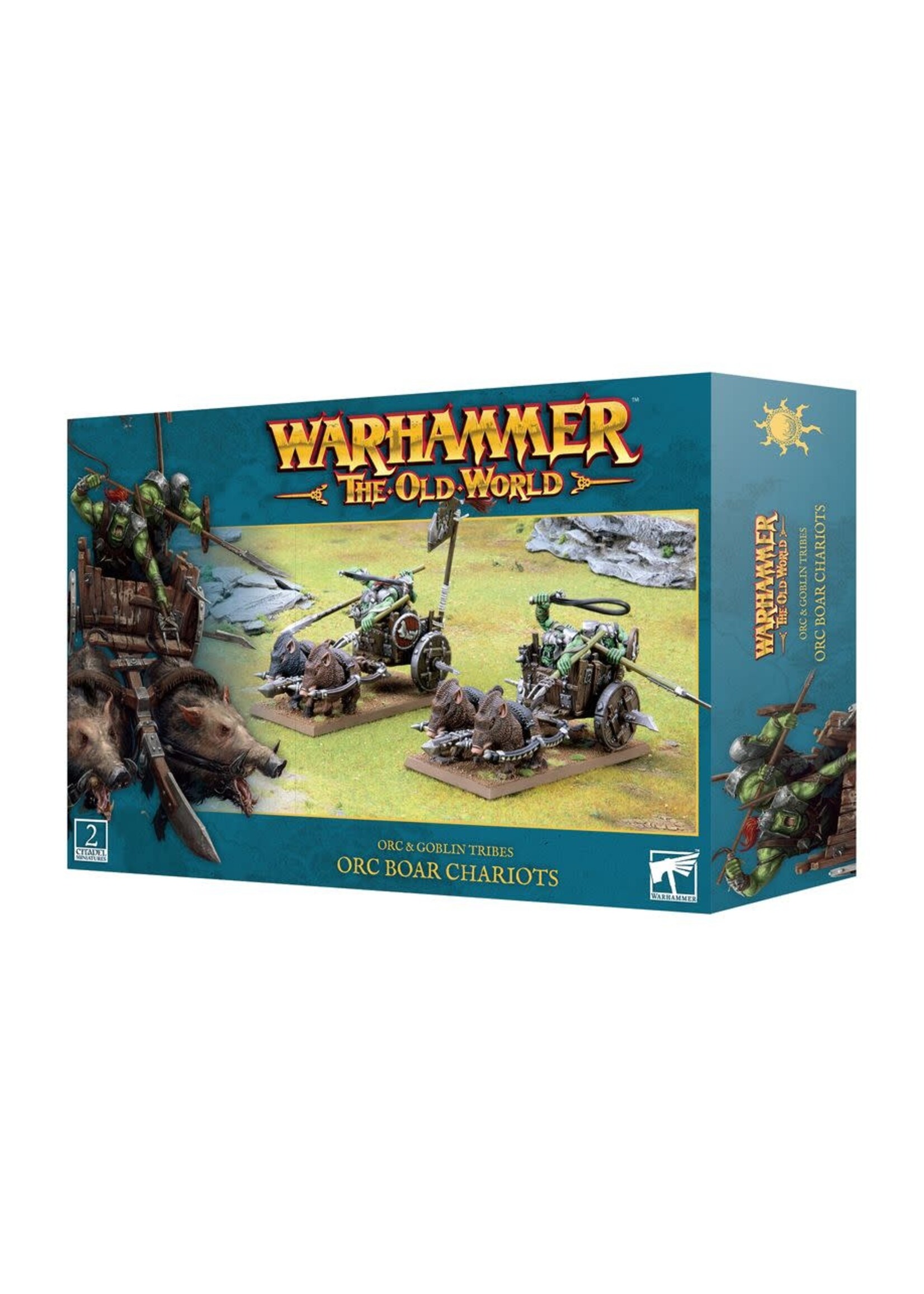 Old World Orc & Goblin Tribes Orc Boar Chariot