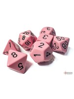Chessex Dice RPG 25464 7pc Pastel Pink/Black