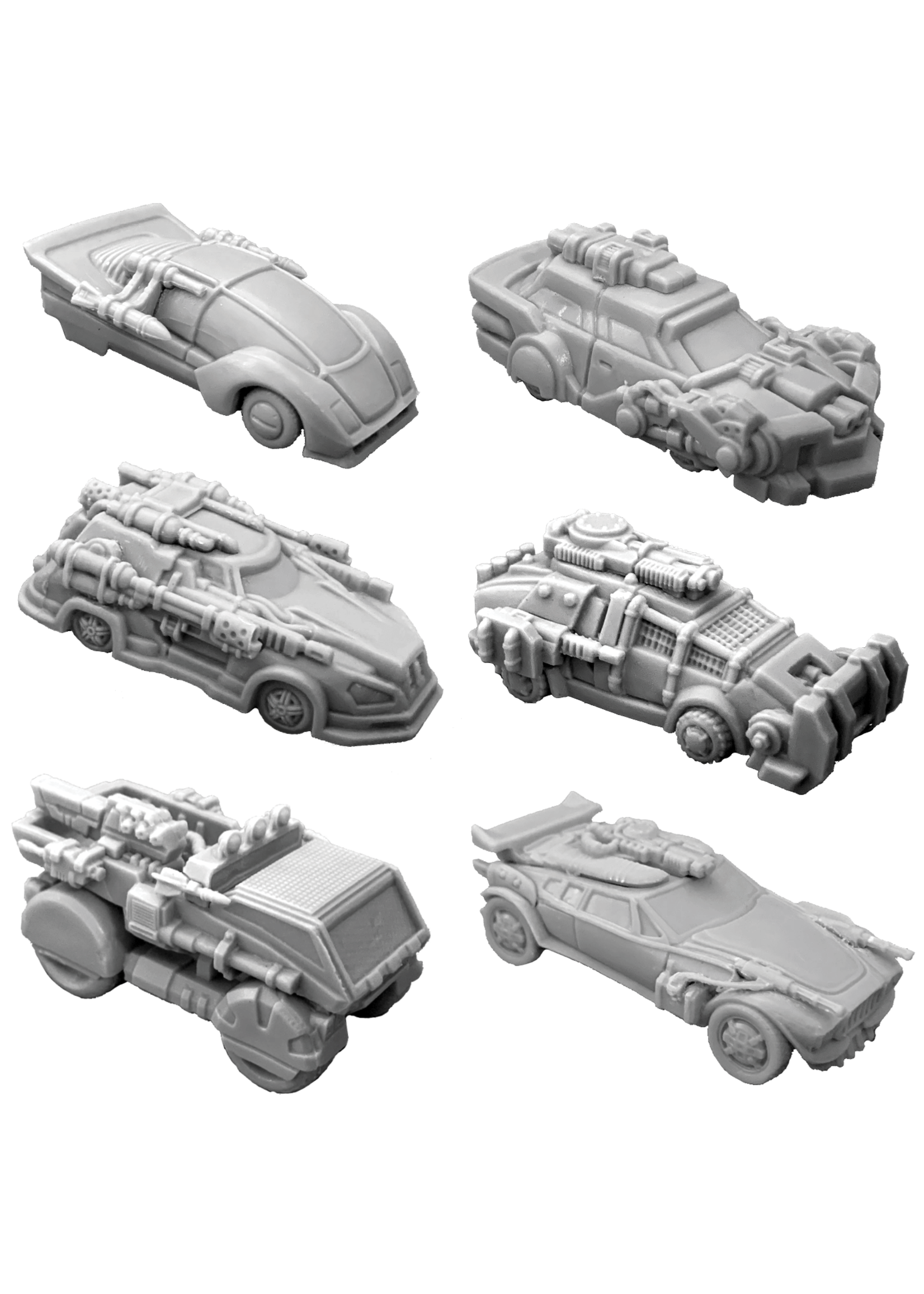 Car Wars 6E Miniatures Box Set B