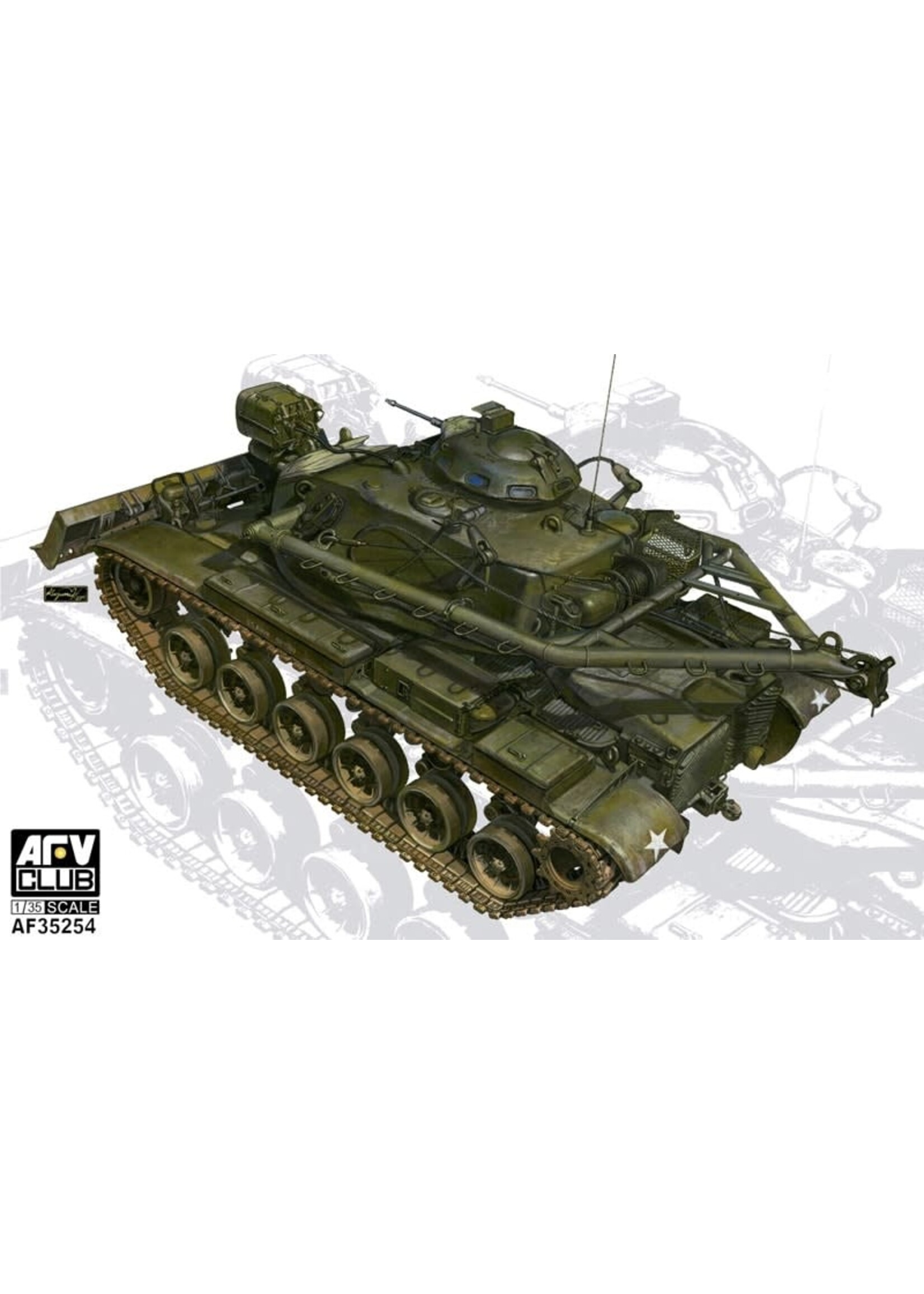 AFV Club AFVAF35254 Combat Engineer Vehicle M728 (1/35)