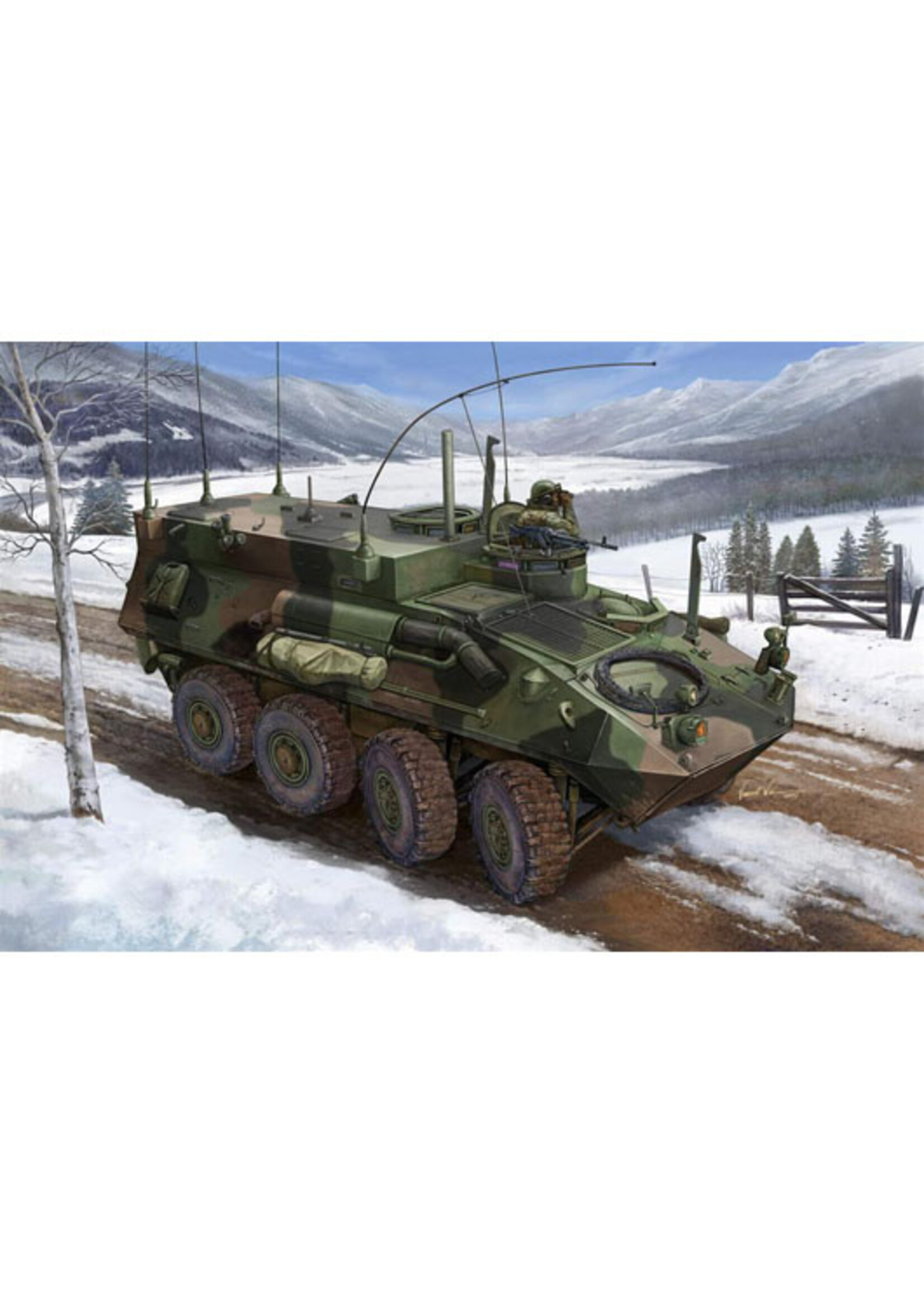 Trumpeter TRU00371 1/35 USMC LAV-C2 Command and Control Vehicle