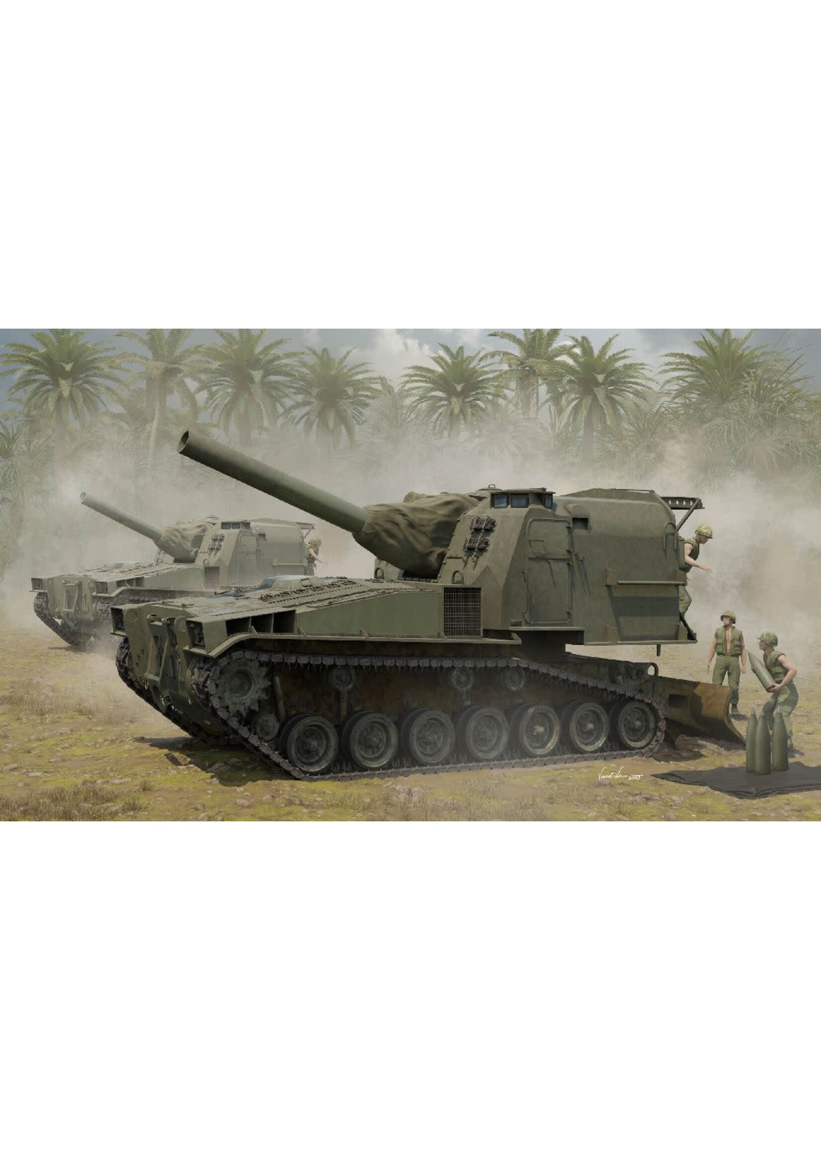 I Love Kit ILK63548 1/35 M55 203mm Self-Propelled Howitzer