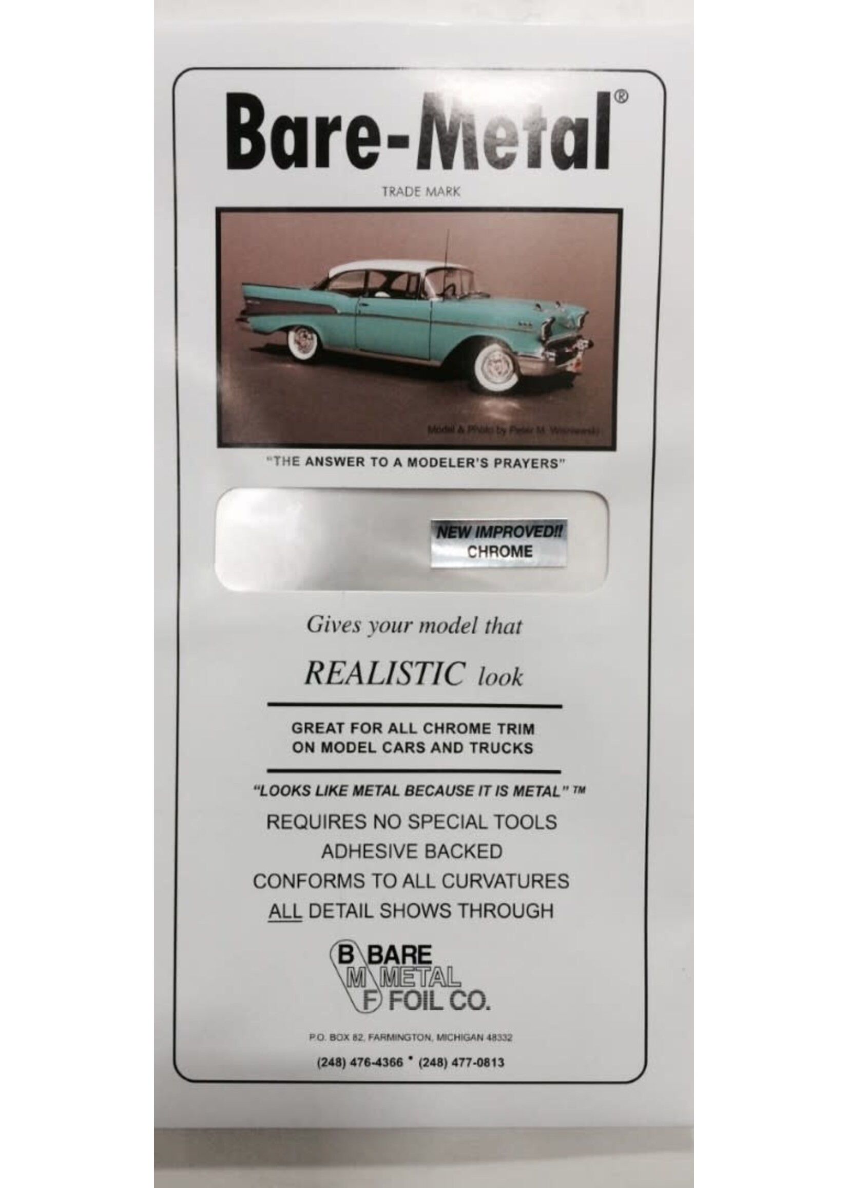 Bare Metal Foil Bare Metal Foil Chrome Foil