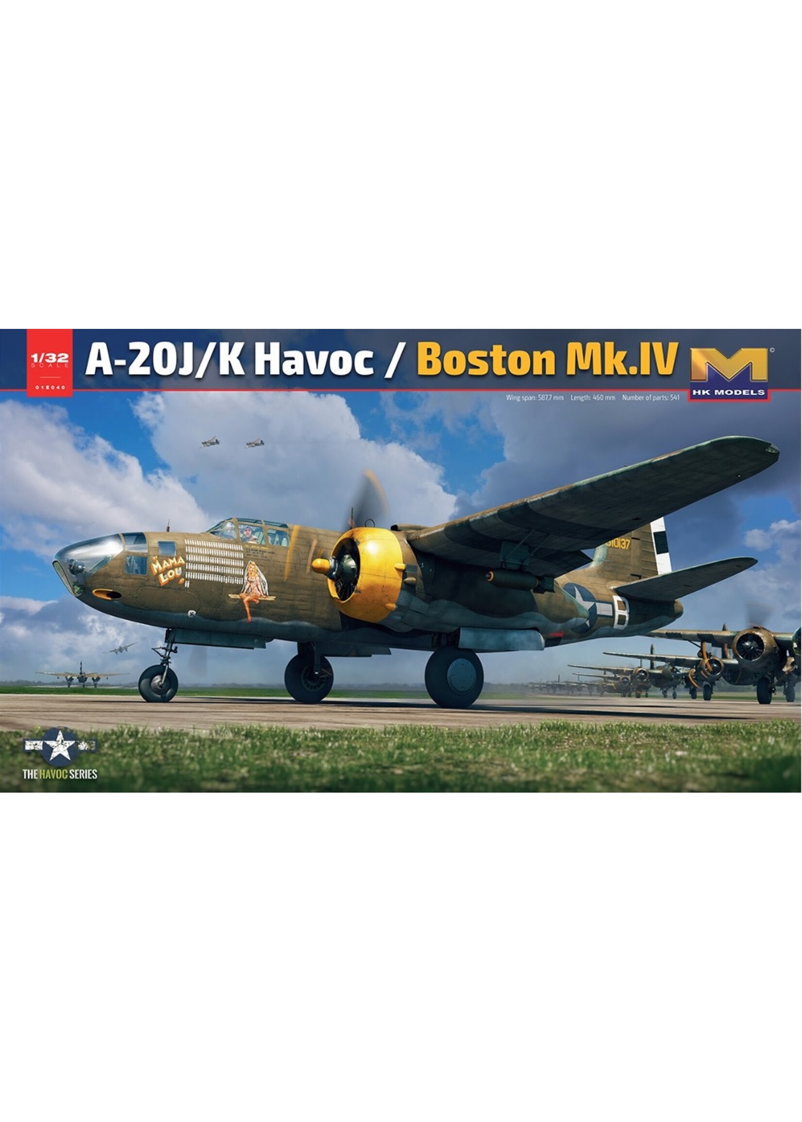 HK Models HKM01E40 A-20J/K Havoc/Boston Mk.IV (1/32)