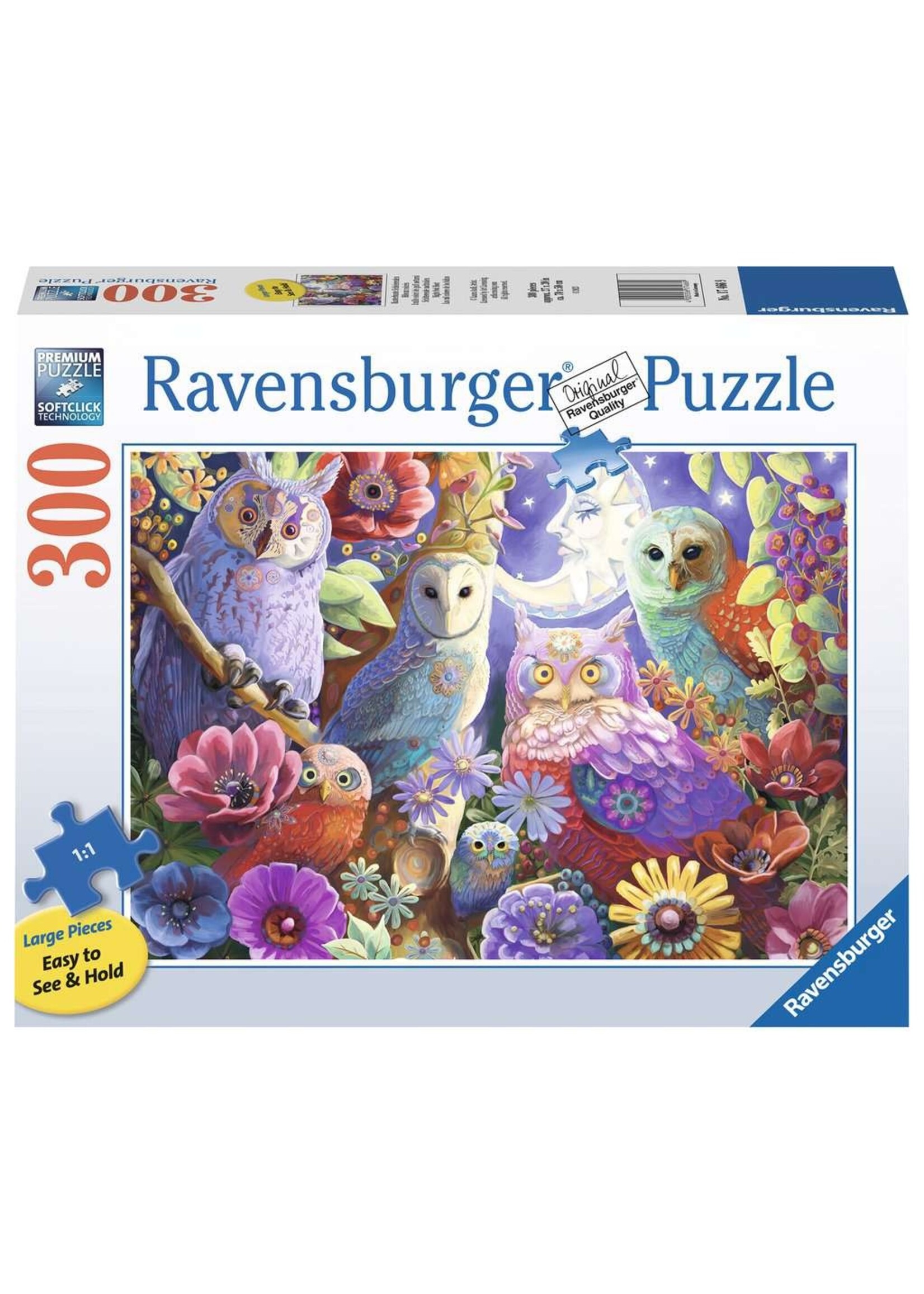 Ravensburger RAV17466 Night Owl Hoot (Puzzle300)