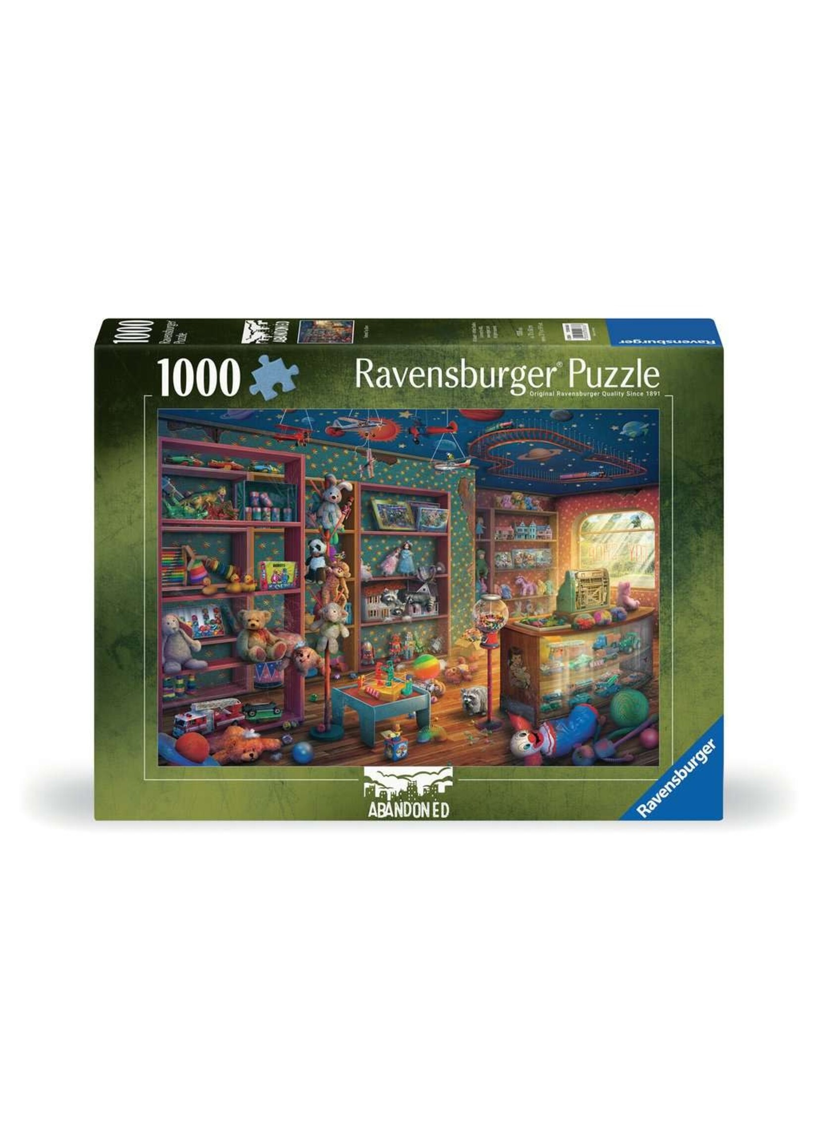 Ravensburger RAV12000636 Abandoned Places Tattered Toy Store (Puzzle1000)