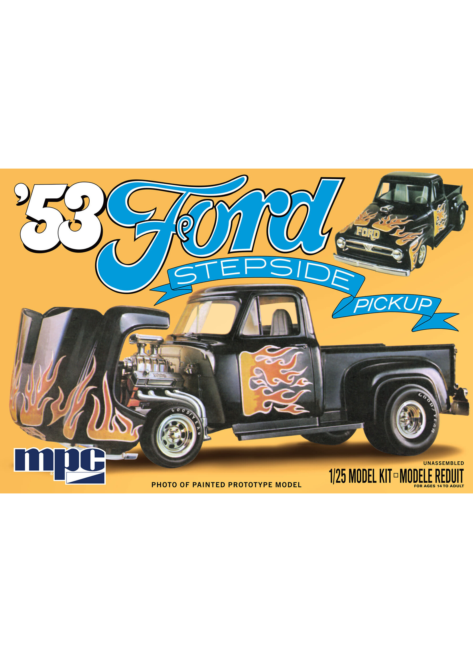 MPC MPC1007 1953 Ford Pickup Flip Nose (1/24)