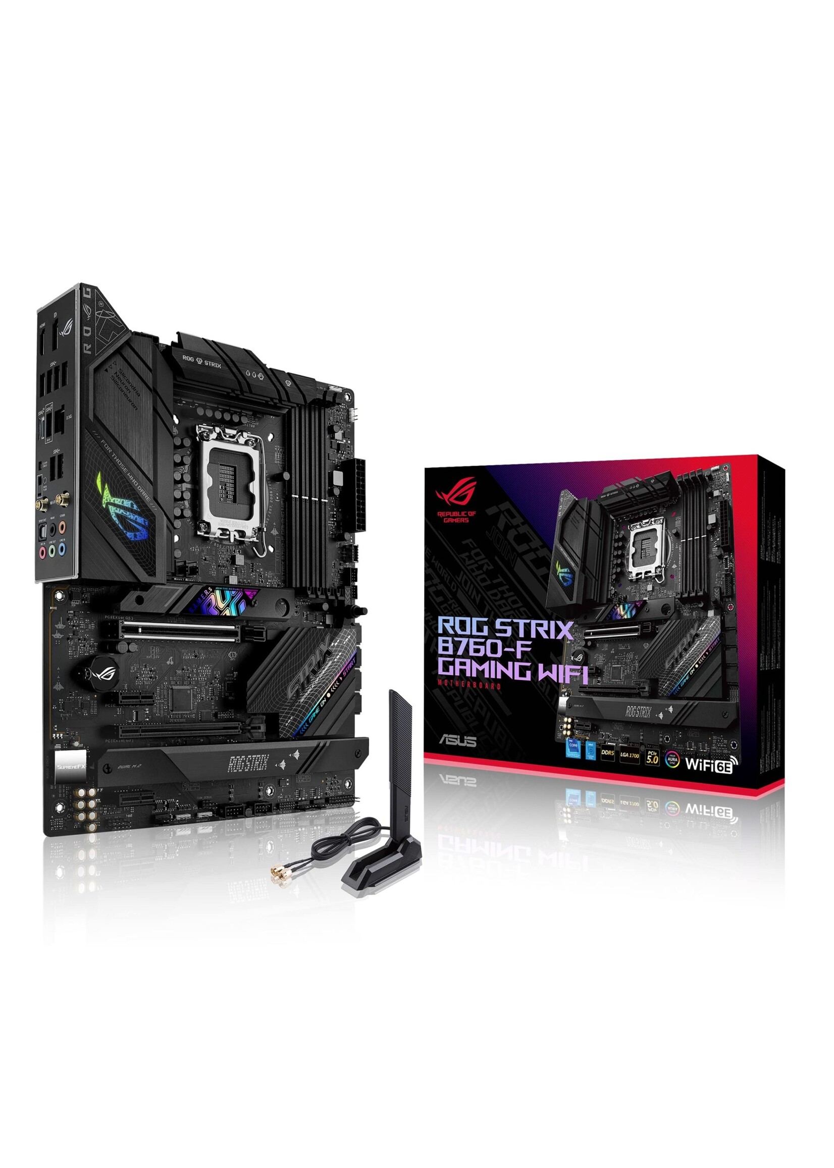 Asus Asus ROG STRIX B760-F Gaming WiFi Intel LGA 1700 DDR5 Motherboard