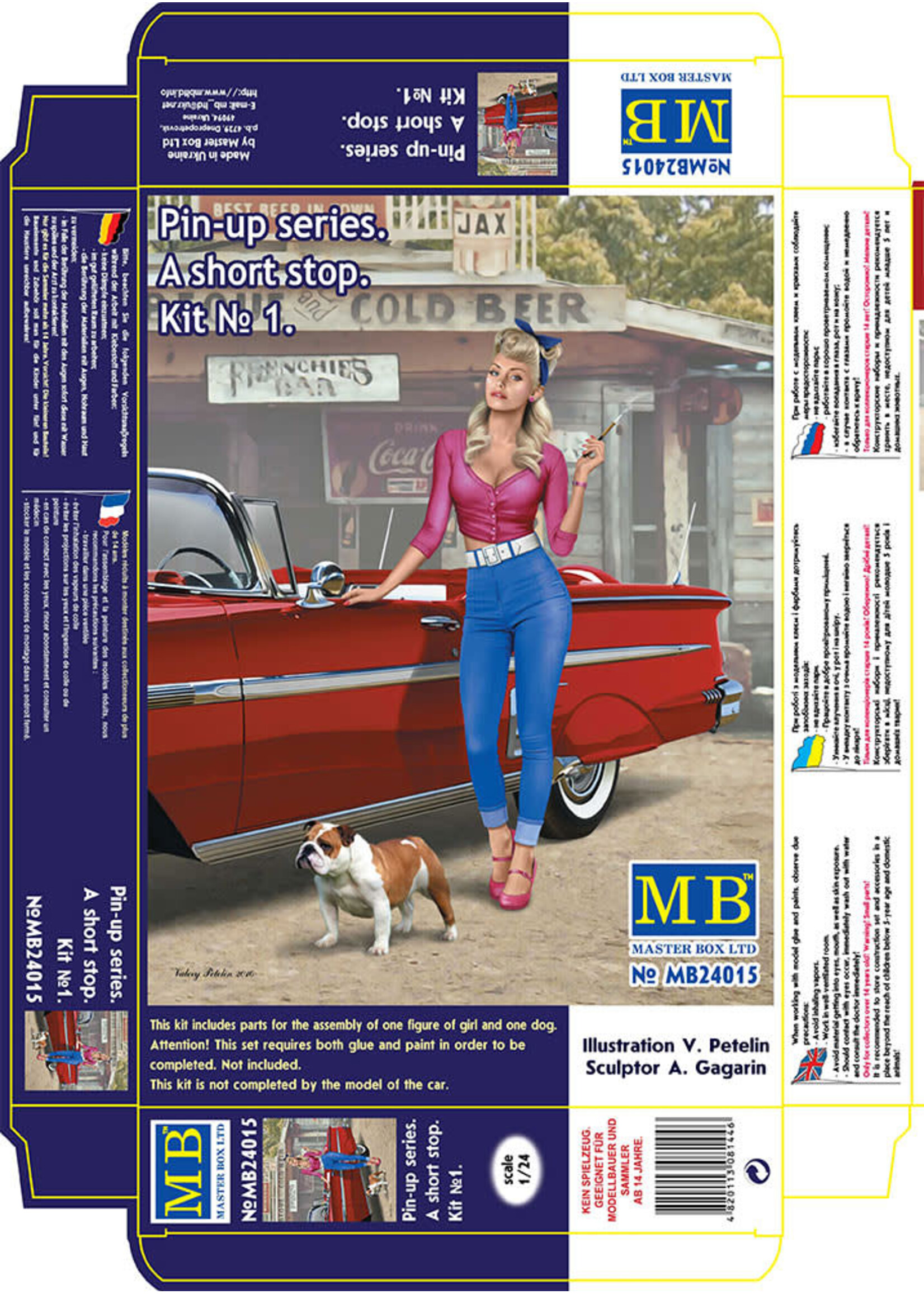 Master Box ***MSTBX24015 A Short Stop Pin-Up Kit # 1 (1/24)