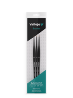 Vallejo VAL B02990 DEFINITION SET SYNTHETIC 4/0, 3/0, 2/0