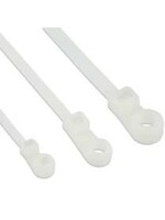 Eyelet Nylon Zip Ties 30cm (100pc)