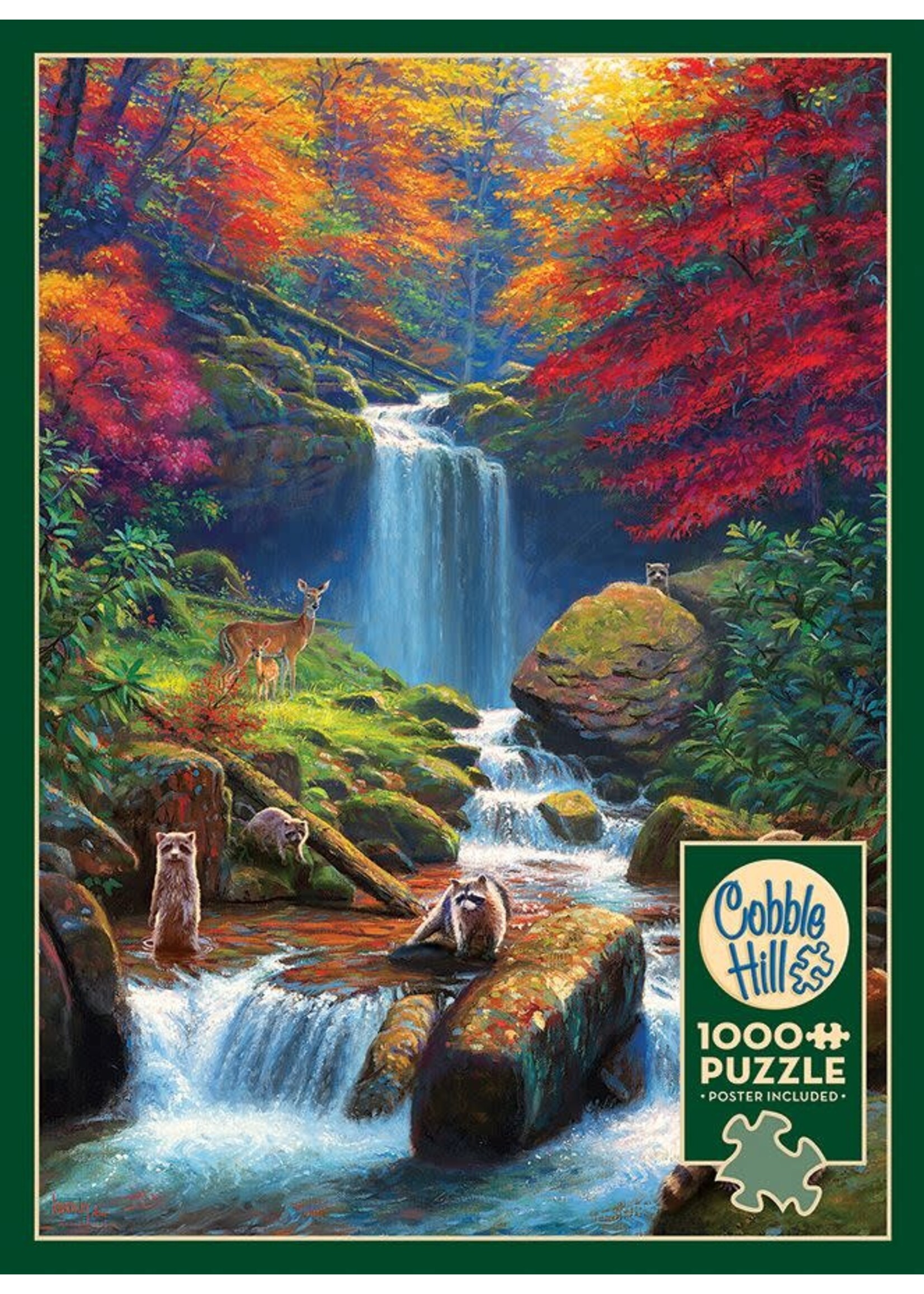 Cobble Hill CH40002 Mystic Falls in Autumn (Puzzle1000)
