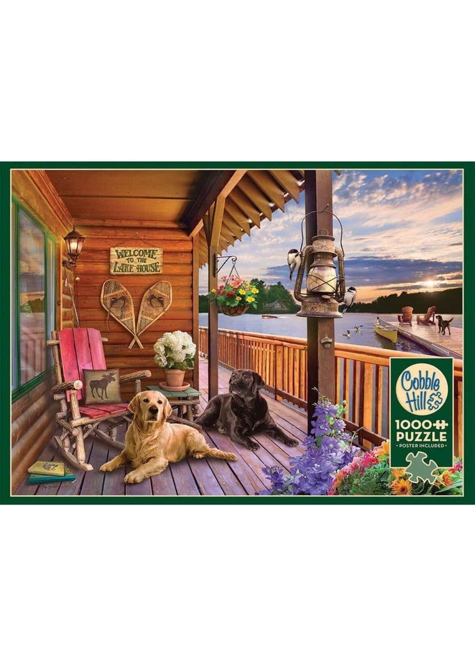 Cobble Hill CH40152 Welcome to the Lake House (Puzzle1000)