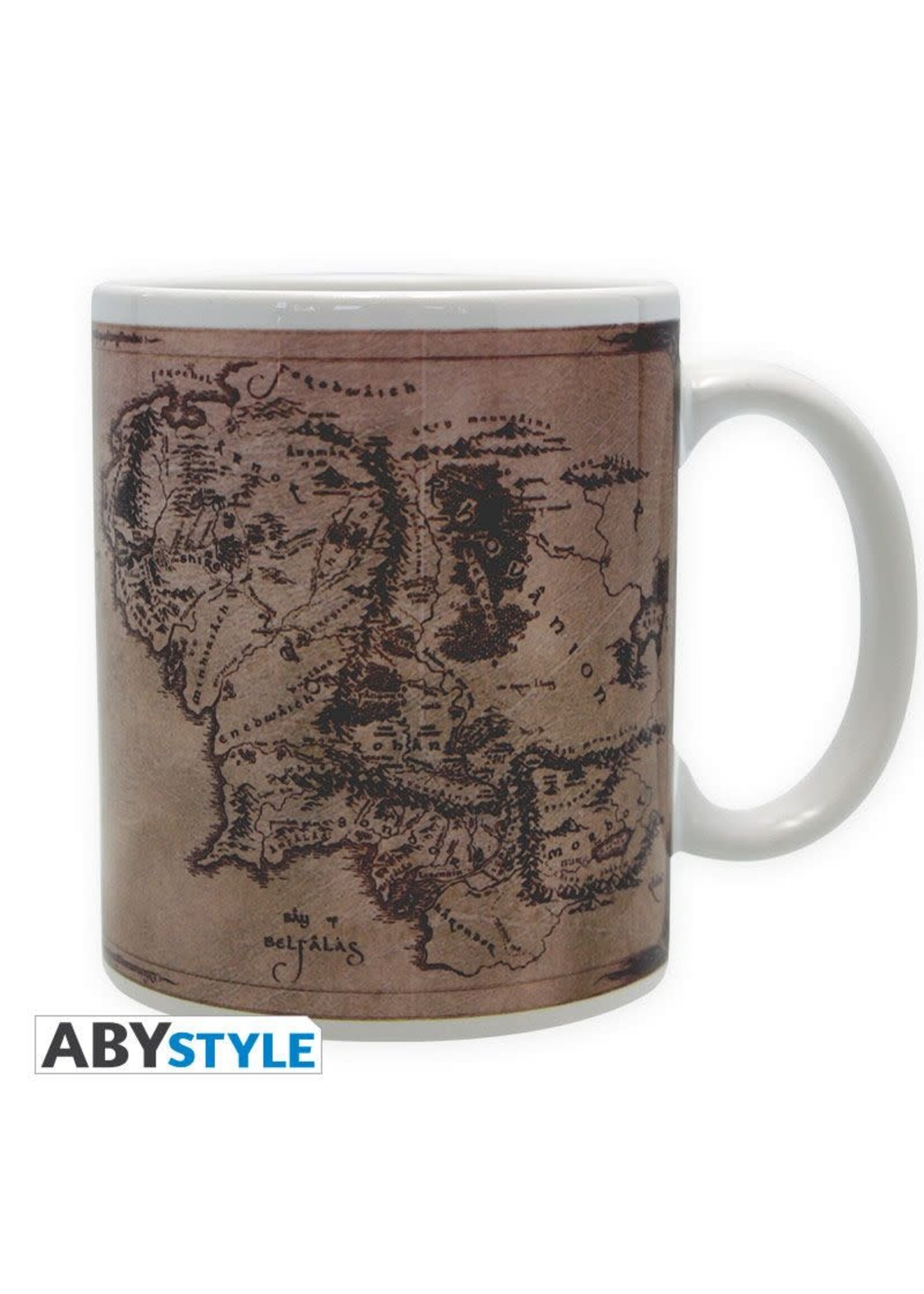 Abysse Lord of the RIngs Mug 320ml (Middle Earth Map)