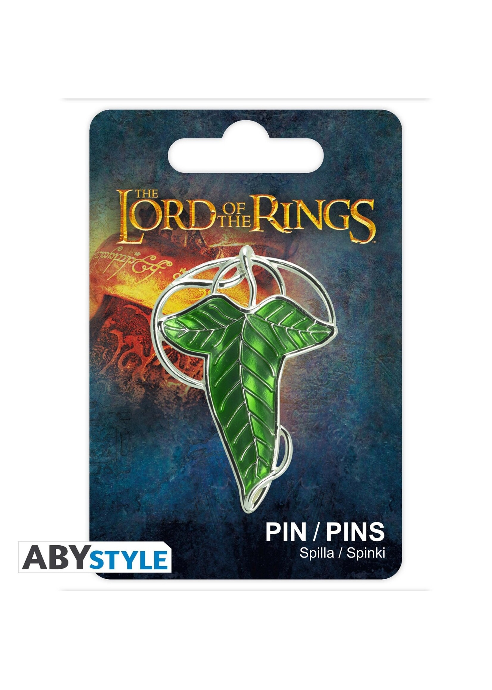 Abysse Lord of the Rings 3D Pin Lorien Leaf