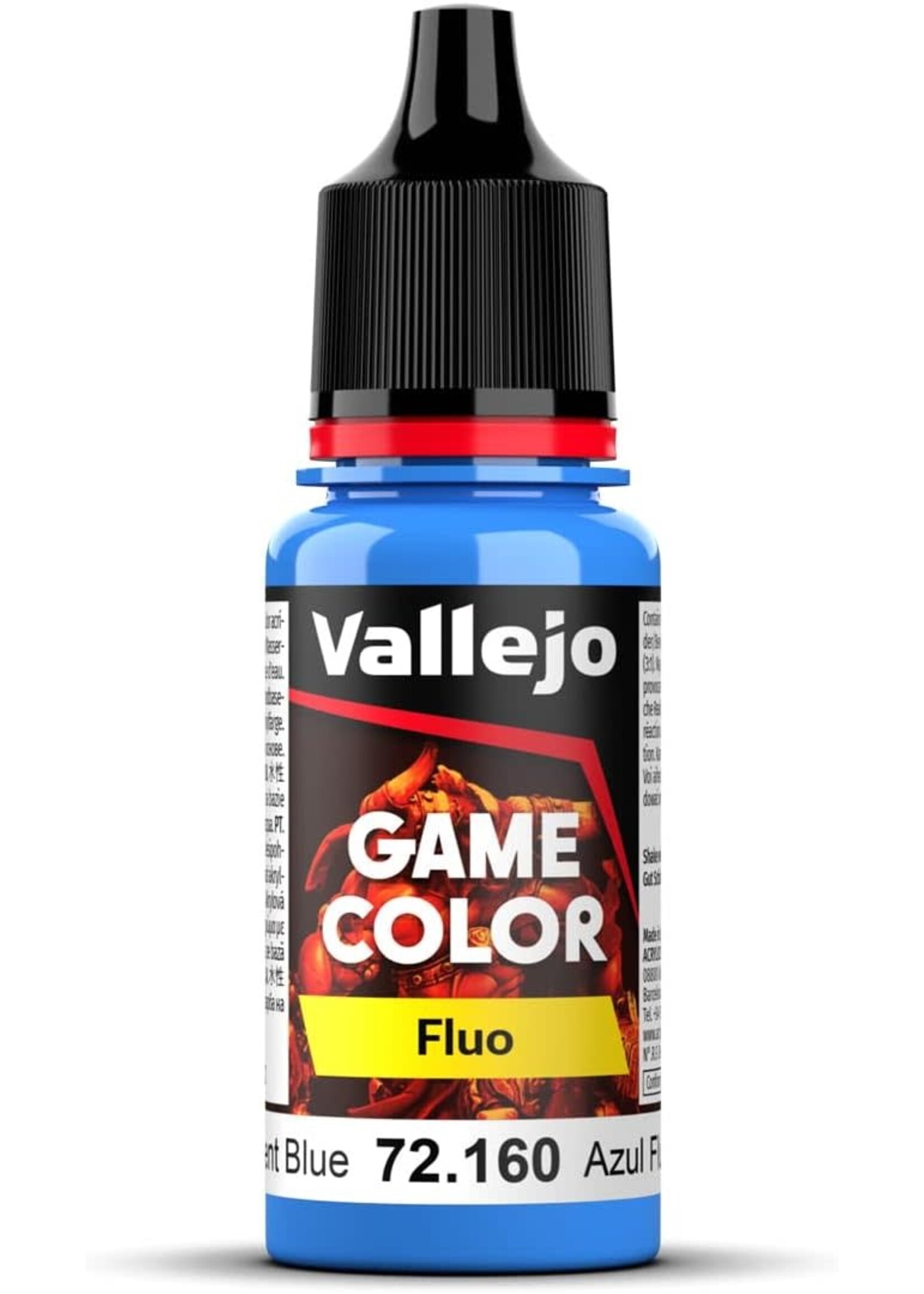 Vallejo 106VAL72160 Game Color Flourescent Turquoise (17ml)