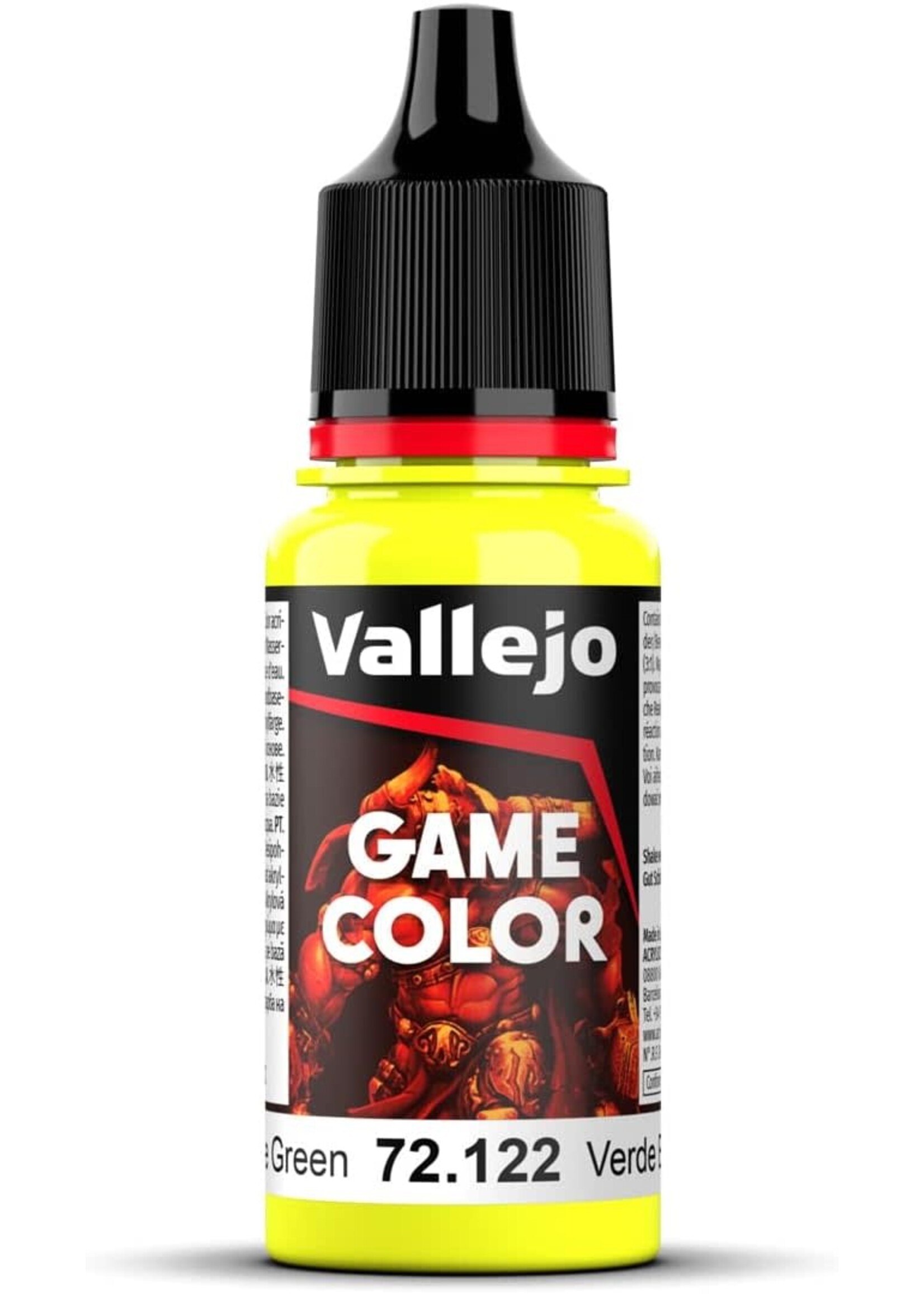 Vallejo 049VAL72122 Game Color Bile Green (17ml)