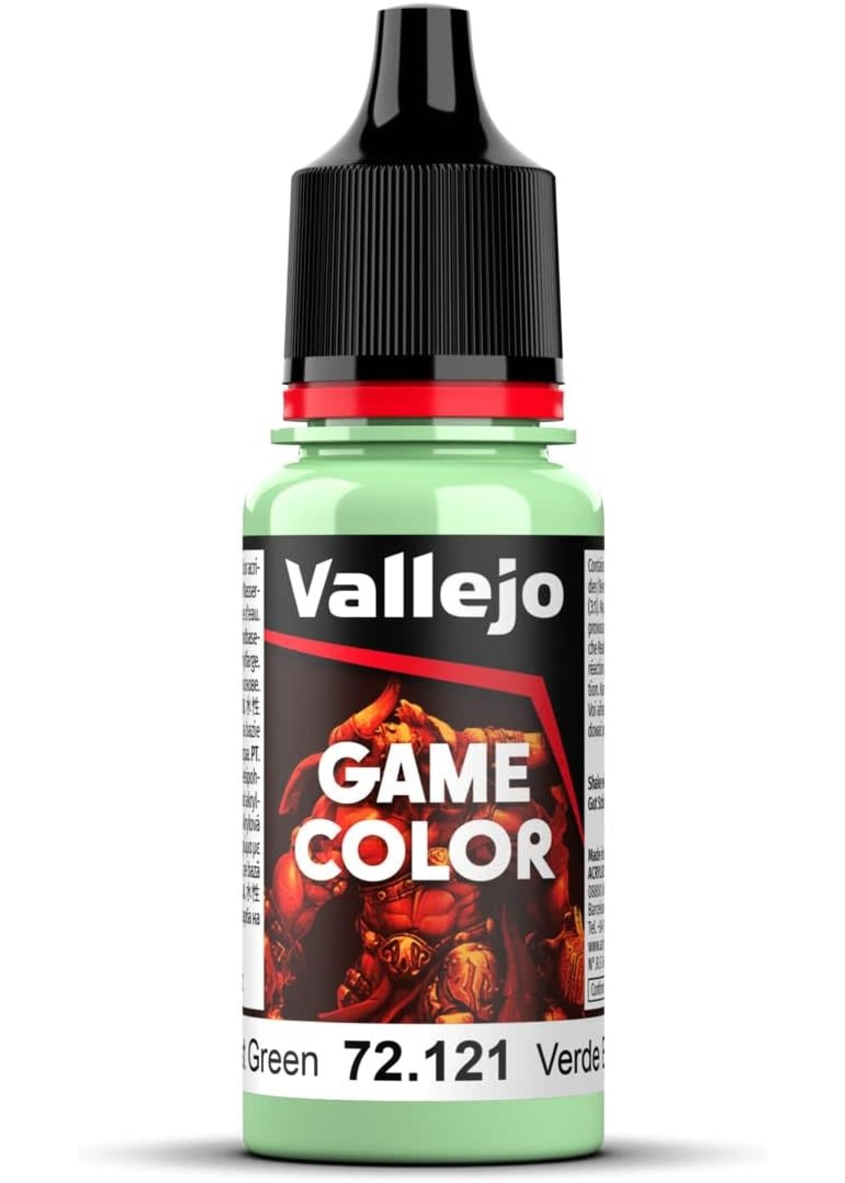 Vallejo 045VAL72121 Game Color Ghost Green (17ml)GHOST GREEN