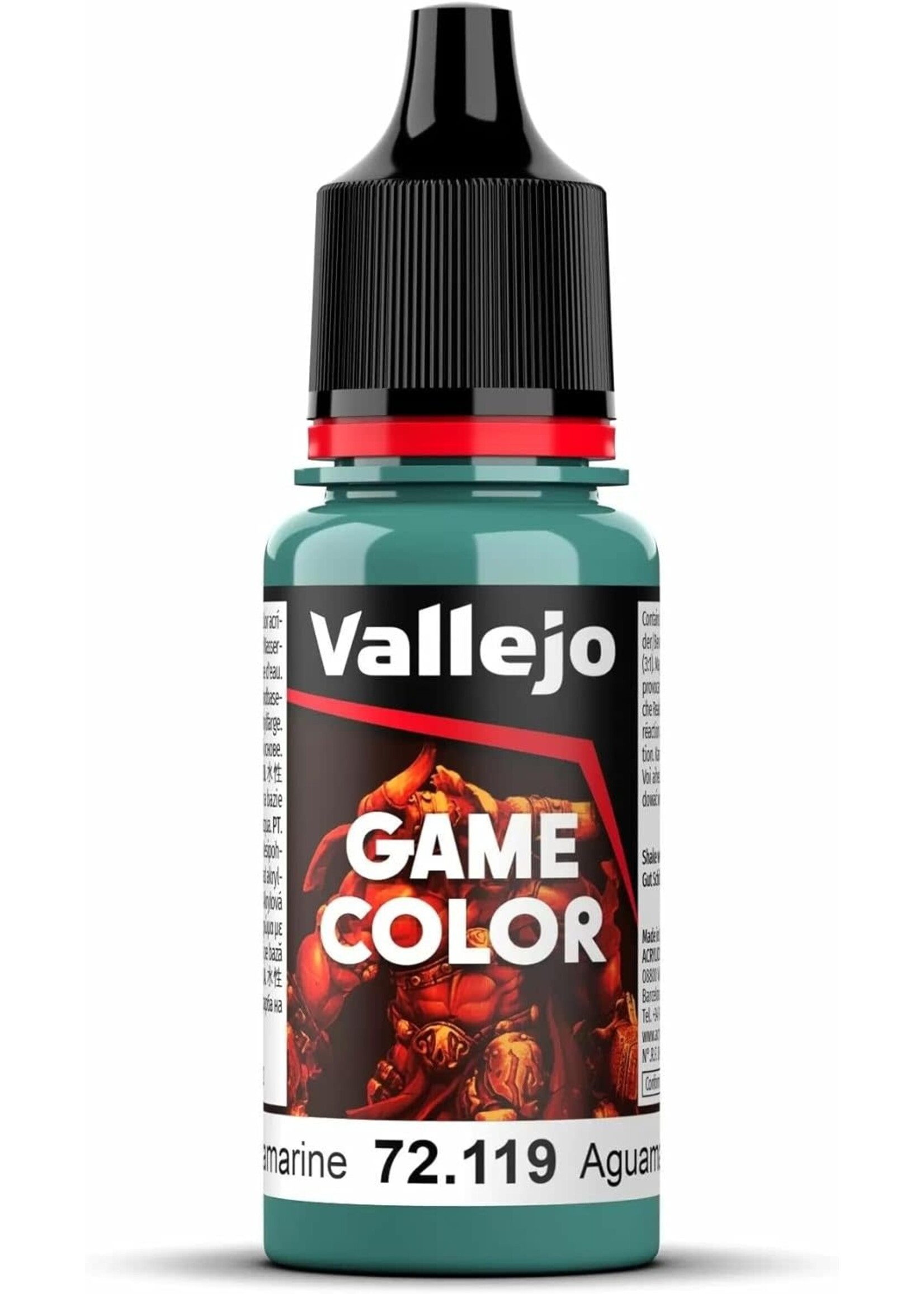 Vallejo 042VAL72119 Game Color Aquamarine (17ml)