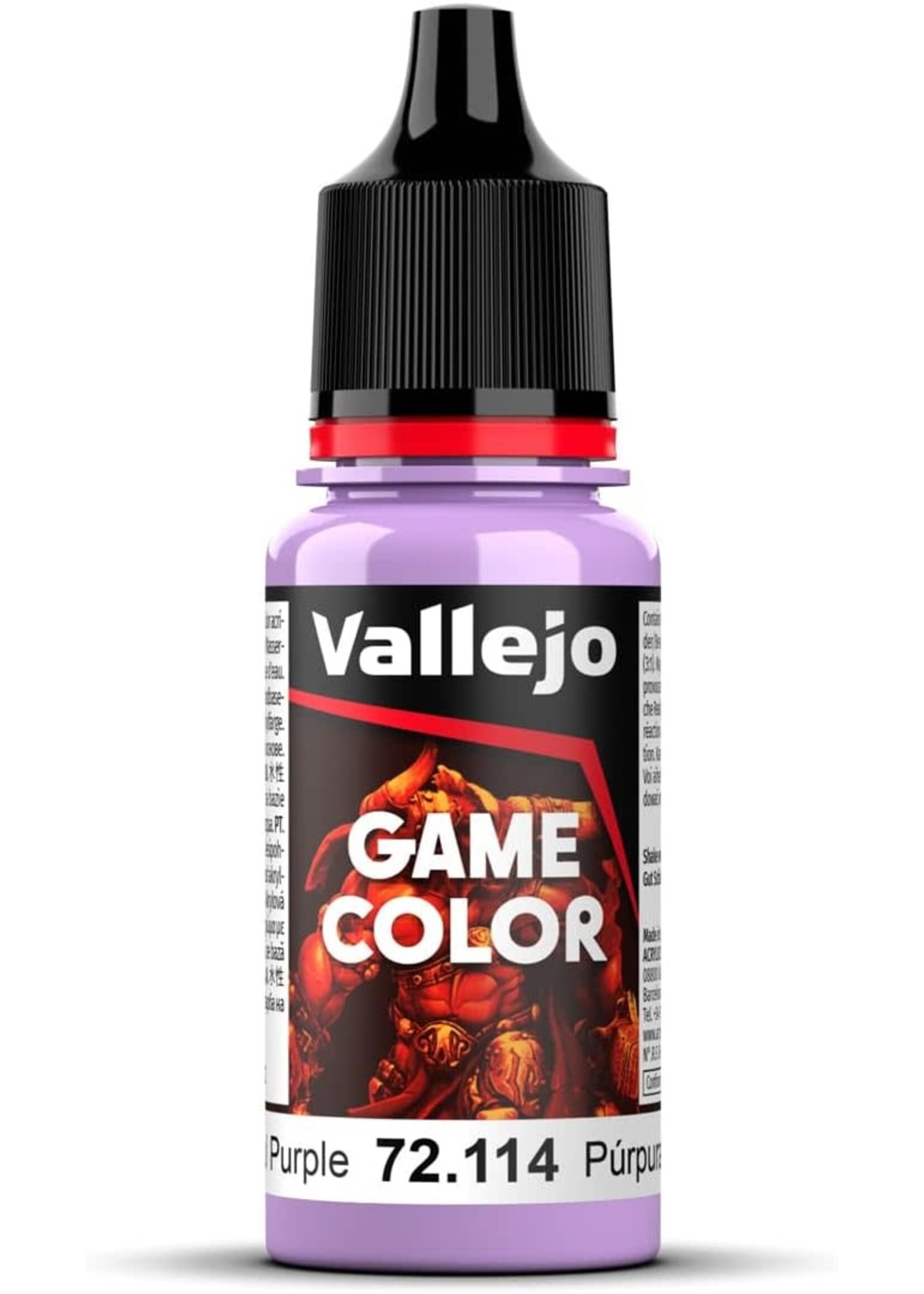 Vallejo 029VAL72114 Game Color Lustful Purple (17ml)