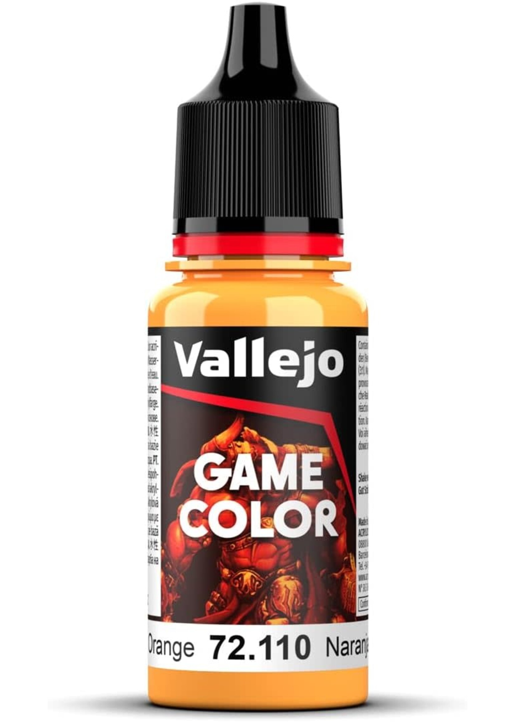 Vallejo 017VAL72110 Game Color Sunset Orange (17ml)